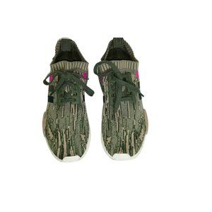 Adidas NMD Primeknit Green Glitch Camo